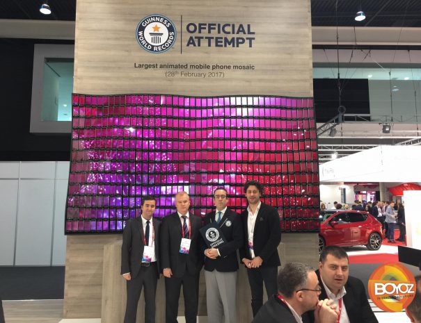 Guinness Dünya Rekoru projesi, Mobile World Congress Barcelona